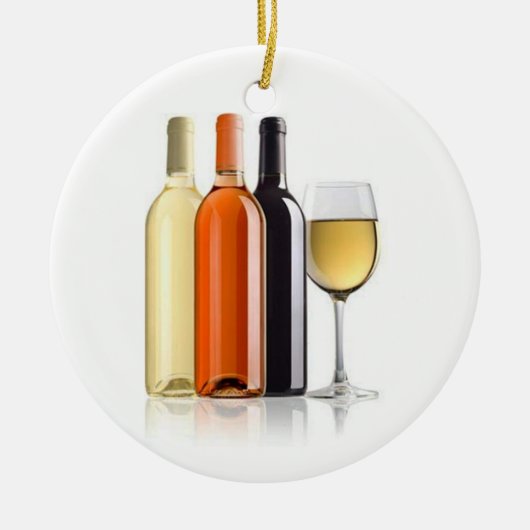 WINE ENTHUSIAST CHRISTMAS ORNAMENT (Voorkant)