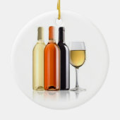 WINE ENTHUSIAST CHRISTMAS ORNAMENT (Achterkant)