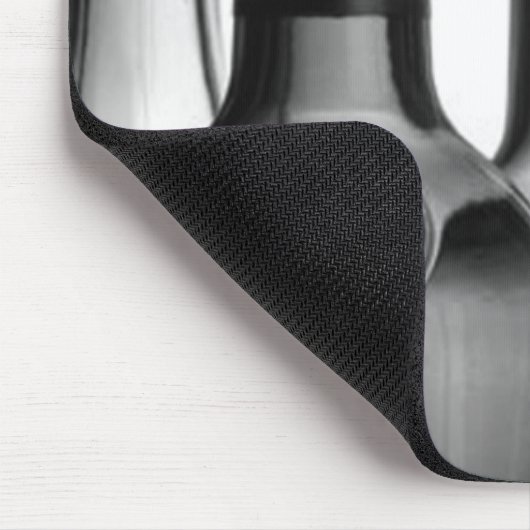 Wine Fles Computer Mousepad Muismat (Hoek)