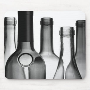 Wine Fles Computer Mousepad Muismat