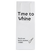 Wine Gift Bag Wijn Cadeautas (Voorkant)