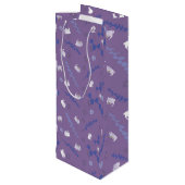 Wine Gift Bag Wijn Cadeautas (Achterkant Gekanteld)