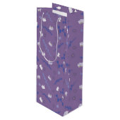 Wine Gift Bag Wijn Cadeautas (Voorkant Gekanteld)