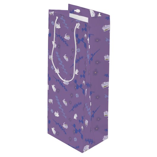 Wine Gift Bag Wijn Cadeautas (Voorkant Gekanteld)