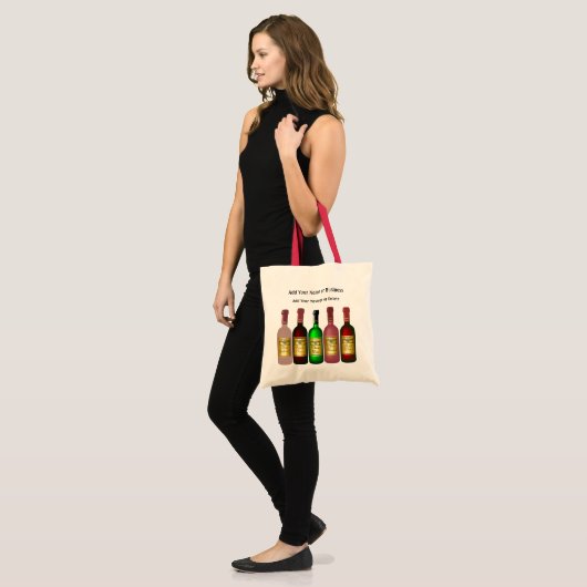 Wine Gift Tas - SRF (Voorkant (model))