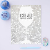Wine Glass | Bokeh Flyer (Enkel)