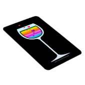 WINE GLASS FLEXIBEL MAGNET MAGNEET (Rechterzijde)