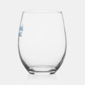Wine Glass - Good luck with that! Wijnglas Zonder Voet (Links)