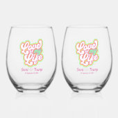 wine Glass Set Wijnglas Zonder Voet (Voorkant)
