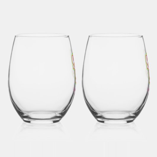 wine Glass Set Wijnglas Zonder Voet (Rechts)