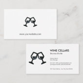 Wine Glass | Sommelier Afsprakenkaartje (Voorkant / Achterkant)