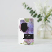 Wine Glass | Sommelier Visitekaartje (Staand voorkant)