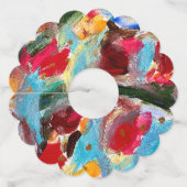 Wine Glass Tag Wijnglaslabel (Voorkant)