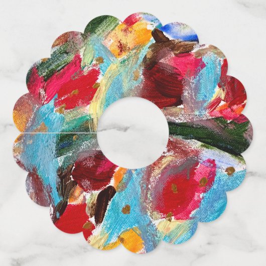 Wine Glass Tag Wijnglaslabel (Voorkant)