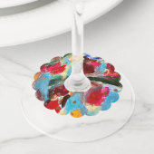 Wine Glass Tag Wijnglaslabel (Dichtbij)