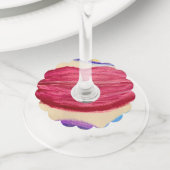 Wine Glass Tag Wijnglaslabel (Dichtbij)