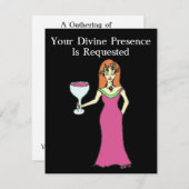 Wine Goddess Gathering Kaart (Voorkant / Achterkant)