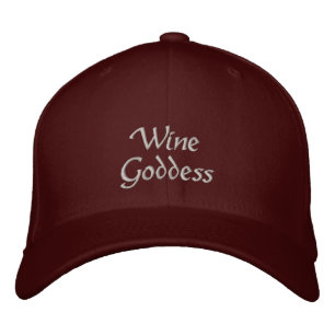 Wine Goddess Geborduurde Pet