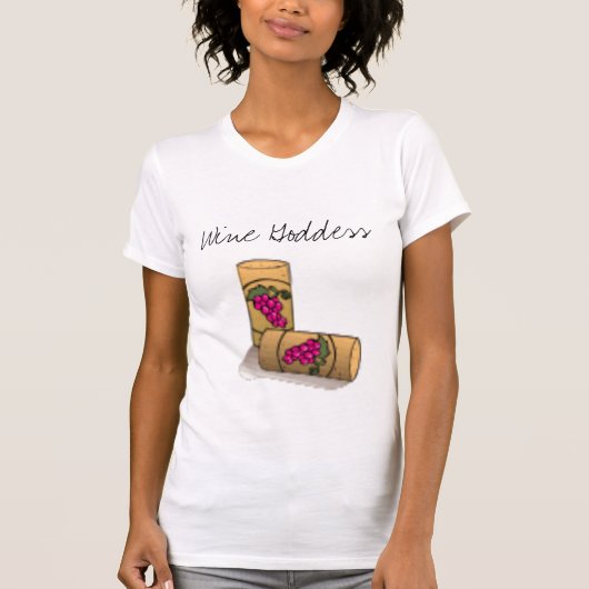 Wine Goddess T-shirt (Voorkant)