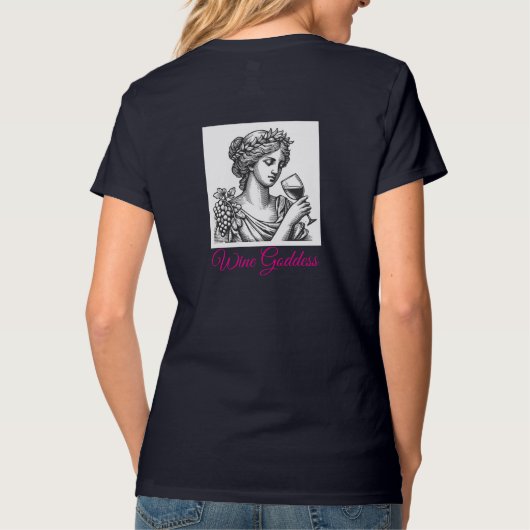 Wine Goddess T-Shirt Roman Wine Goddess (Achterkant)