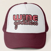 Wine Goddess Wine Trucker Pet (Voorkant)