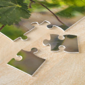 Wine Harvest Grape Fall Colors Jigzaag Puzzle Legpuzzel (Zijkant)