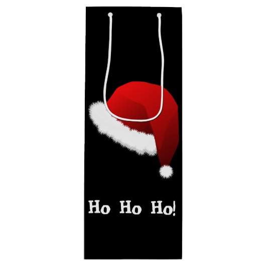 Wine Holiday Gift Bag Wijn Cadeautas (Voorkant)