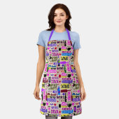 WINE Humor All-Over Print Schort (Gedragen)