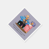 Wine Humor Cocktail Party Napkins Servet (Hoek)