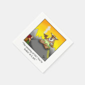 Wine Humor Cocktail Party Napkins Servet (Hoek)