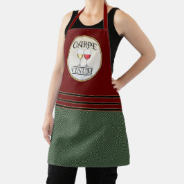 WINE Humor Grijp de Wijn All-Over Print Schort