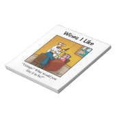 Wine Humor Journal Notitieblok Gift (Linkerzijde)