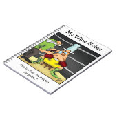 Wine Humor Journal Notitieboek (Linkerzijde)