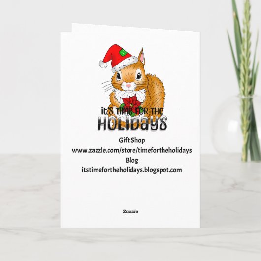 Wine Humor | Personalized Retro Pop Art Christmas Feestdagen Kaart (Achterkant)