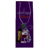 Wine Humorous Graphics Wijn Cadeautas (Voorkant)