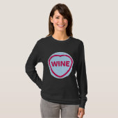 Wine I Love It Snoep T-shirt (Voorkant volledig)