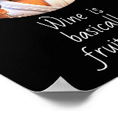 Wine is basically Fruit Salad. Poster (Hoek)