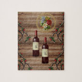 Wine Jigzaag Puzzle Legpuzzel (Verticaal)