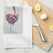 Wine Kitchen Towel Theedoek (Quarter Fold)