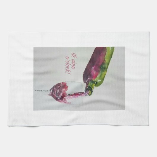 Wine Kitchen Towel Theedoek (Horizontaal)