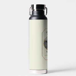 Wine Label Water Bottle Waterfles