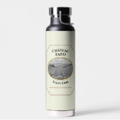 Wine Label Water Bottle Waterfles (Links)