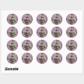 Wine Love Ronde Sticker (Vel)