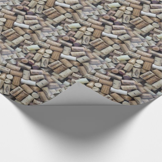 Wine Lover Corks Cadeaupapier (Hoek)