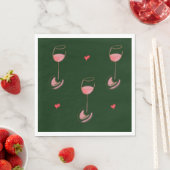 Wine lover napkins servet (Insitu)