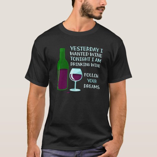 Wine Lover Sommelier - Wine Fanatic T-shirt (Voorkant)