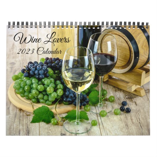 Wine Lovers Agenda Kalender (Hoes)