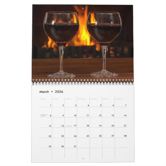 Wine Lovers Agenda Kalender (Mar 2026)