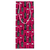 Wine Lovers Gift Bag Wijn Cadeautas (Achterkant)