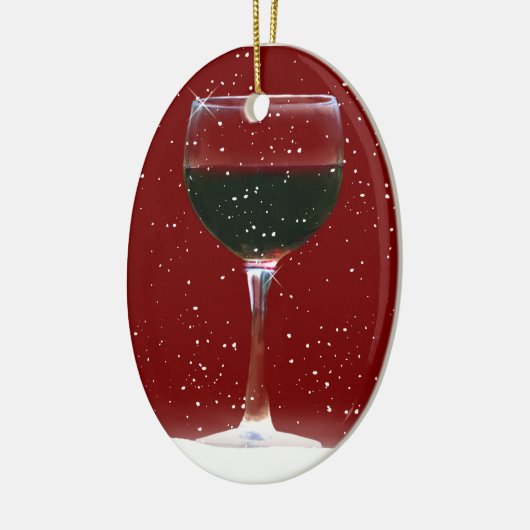 Wine Lover's Holiday Ornament (Links)
